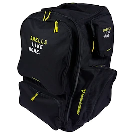 Borsa da hockey su ruote Fischer Backpack Black/Yellow Junior