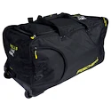 Borsa da hockey su ruote Fischer  DeLuxe Black/Yellow Junior