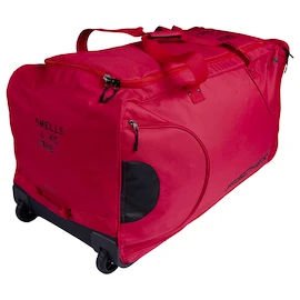 Borsa da hockey su ruote Fischer DeLuxe Red/Black Junior