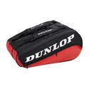 Borsa per racchette Dunlop CX Performance 8R Black/Red