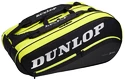 Borsa per racchette Dunlop  D TAC SX-Performance 12RKT Thermo Black/Yellow