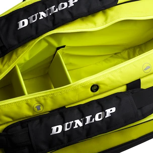 Borsa per racchette Dunlop  D TAC SX-Performance 12RKT Thermo Black/Yellow