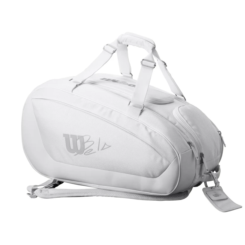 Borsa per racchette Wilson  Bela Super Tour Padel White