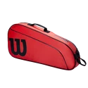 Borsa per racchette Wilson  Junior Racketbag Red/Grey