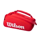 Borsa per racchette Wilson  Super Tour 15 Pack Red
