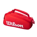 Borsa per racchette Wilson  Super Tour 9 Pack Red