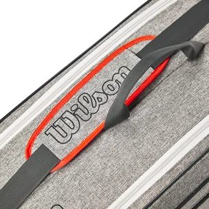 Borsa per racchette Wilson  Team 6 PK Heather Grey