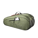 Borsa per racchette Wilson  Team 6PK Heather Green