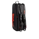 Borsa per racchette Wilson TOUR 6 Pack Red/Black