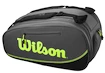 Borsa per racchette Wilson  Tour Blade Padel Bag Black/Green