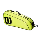 Borsa porta racchette per bambini Wilson  Junior Racketbag Wild Lime/Grey