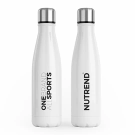 Bottiglia Nutrend in acciaio inossidabile 2021 750 ml bianca