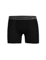Boxer da uomo Icebreaker  Anatomica Boxers Black