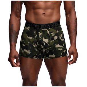Boxer da uomo Under Armour Perf Cotton Nov 3in Green