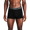 Boxer da uomo Under Armour Perf Cotton Solid 3in 3Pack Black