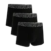 Boxer da uomo Under Armour Perf Cotton Solid 3in 3Pack Black