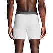 Boxer da uomo Under Armour Perf Cotton Solid 6in 3Pack White