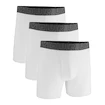 Boxer da uomo Under Armour Perf Cotton Solid 6in 3Pack White