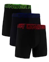 Boxer da uomo Under Armour Perf Tech 6in 3Pack Black