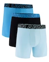 Boxer da uomo Under Armour Perf Tech 6in 3Pack Blue