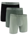 Boxer da uomo Under Armour Perf Tech Mesh 6in 3Pack Green