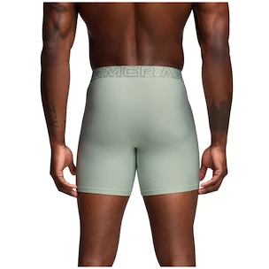 Boxer da uomo Under Armour Perf Tech Mesh 6in 3Pack Green