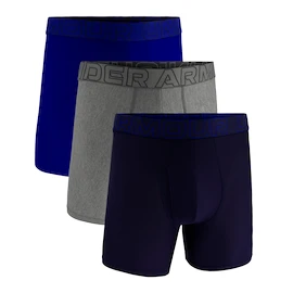 Boxer da uomo Under Armour Perf Tech Mesh Solid 6in 3Pack Navy