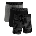 Boxer da uomo Under Armour Perf Tech Print 6in 3Pack Black  S