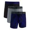 Boxer da uomo Under Armour Perf Tech Print 6in 3Pack Royal  S