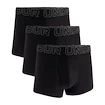 Boxer da uomo Under Armour Perf Tech Solid 3in 3Pack Black