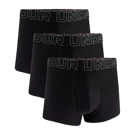 Boxer da uomo Under Armour Perf Tech Solid 3in 3Pack Black