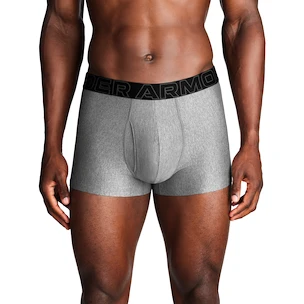 Boxer da uomo Under Armour Perf Tech Solid 3in 3Pack Steel Heather