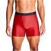 Boxer da uomo Under Armour Perf Tech Solid 6in 3Pack Red