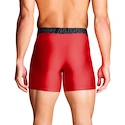 Boxer da uomo Under Armour Perf Tech Solid 6in 3Pack Red