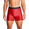 Boxer da uomo Under Armour Perf Tech Solid 6in 3Pack Red