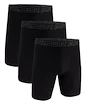 Boxer da uomo Under Armour Perf Tech Solid 9in 3Pack Black