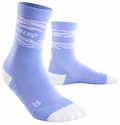 Calze a compressione da donna CEP Animal Sky/White