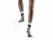 Calze a compressione da donna CEP Hiking Light Merino Mid Cut Stone Grey/Grey