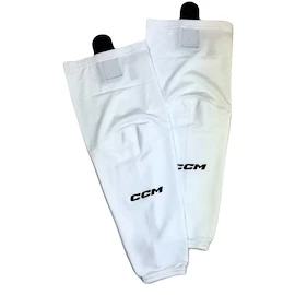 Calze elastiche da hockey CCM SX7000 White Junior