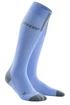 Calzettoni a compressione da donna CEP  3.0 Sky/Grey