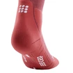 Calzettoni a compressione da donna CEP  80s Hiking Berry/Sand