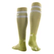 Calzettoni a compressione da uomo CEP  80s Hiking Olive/Grey