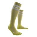 Calzettoni a compressione da uomo CEP  80s Hiking Olive/Grey