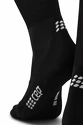 Calzettoni a compressione da uomo CEP  RECOVERY Black/Black