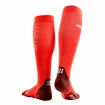 Calzettoni a compressione da uomo CEP  Ultralight Lava/Dark Red