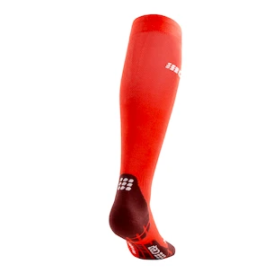 Calzettoni a compressione da uomo CEP  Ultralight Lava/Dark Red
