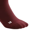 Calzini a compressione da uomo CEP  4.0 Petrol/Dark Red