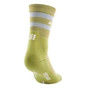 Calzini a compressione da uomo CEP  80s Hiking Mid Cut Olive/Grey