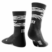 Calzini a compressione da uomo CEP Animal Black/White