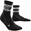 Calzini a compressione da uomo CEP Animal Black/White